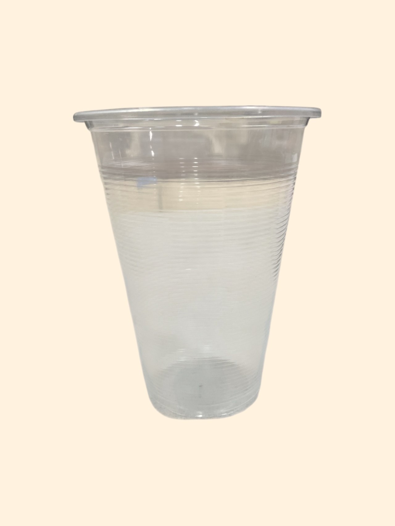 500AO-線條塑膠杯