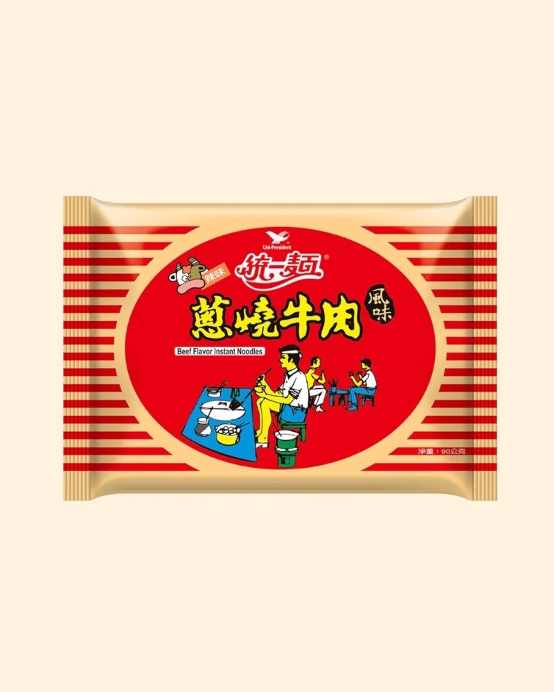 統一-蔥燒牛肉泡麵