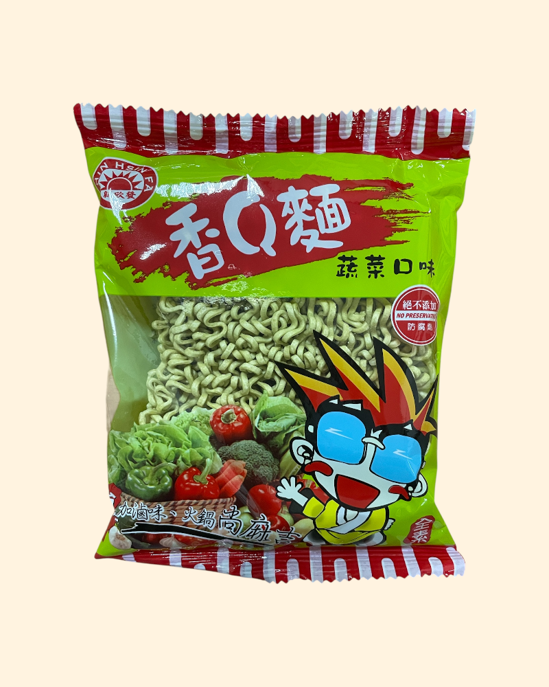 新欣發-香Ｑ麵(蔬菜)