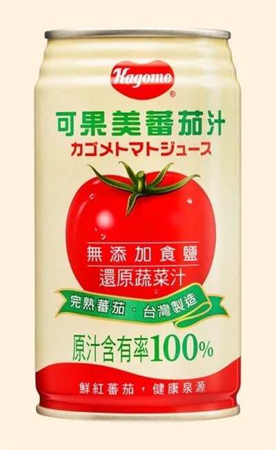 可果美-100%無鹽蕃茄汁
