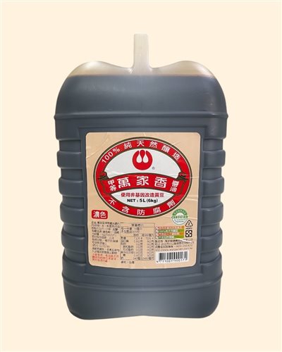 萬家香-甲等醬油(濃色)