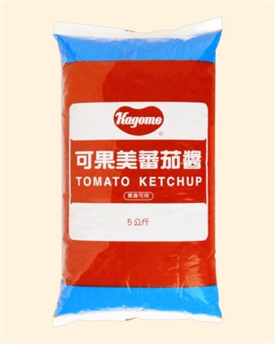 可果美-番茄醬5公斤(袋裝)